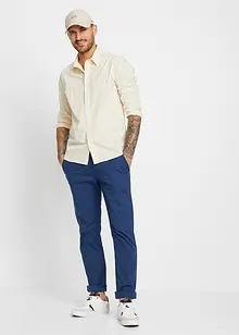 Slim Fit slip on-bukse med stretch, Straight, bonprix