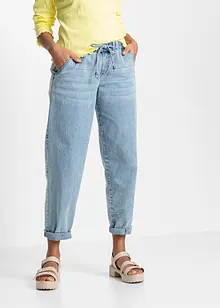 Barrel-jeans, Mid Waist, komfortlinning, bonprix