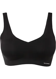 Vattert Feel Comfort Lasercut-T-skjorte-BH uten bøyle, bonprix