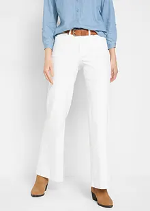 Wide Leg-jeans Mid Waist, Stretch, bonprix