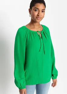 Musselin-bluse, bonprix