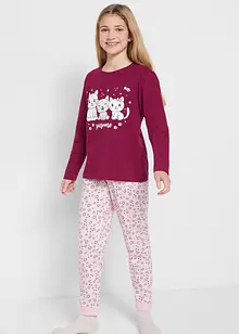 Pyjamas til jente (2-delt sett), bonprix