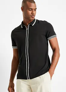 Poloshirt med glidelås, bonprix