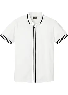 Poloshirt med glidelås, bonprix