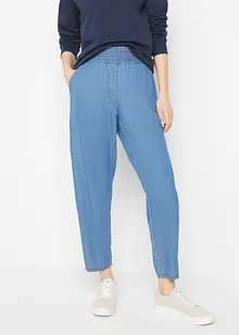 Mom-jeans, High-Waist, økologisk bomull, bonprix