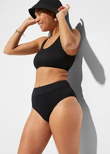 Bustier-bikini i ribbemateriale (2-delt sett), bonprix