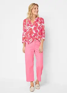 Blusetunika i lett viskose, bonprix