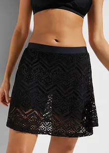 Badeskjørt i blondemateriale, bonprix