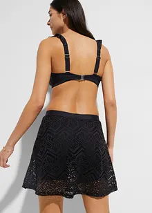 Badeskjørt i blondemateriale, bonprix