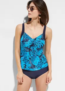 Tankini (2-delt sett) med rynking, bonprix