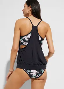 Oversized tankini i lag på lag-look, bonprix