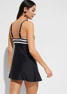 Lang tankini med High Waist-bikinitruse (2-delt sett), bonprix