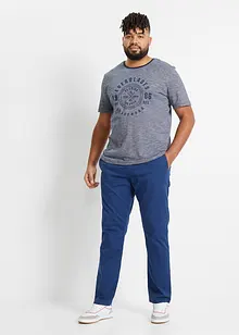 Slim Fit slip on-bukse med stretch, Straight, bonprix