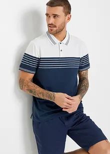 Jersey-poloshirt av ren bomull, bonprix
