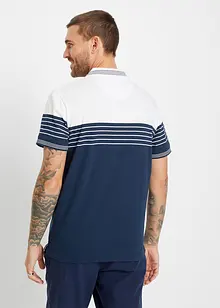 Jersey-poloshirt av ren bomull, bonprix