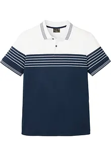Jersey-poloshirt av ren bomull, bonprix