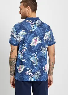 Kortermet jersey-poloskjorte i 100% økologisk bomull, bonprix