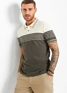 Jersey-poloshirt av ren bomull, bonprix