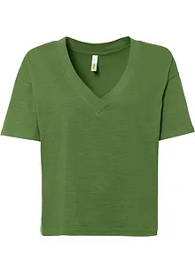Oversized topp av ren økologisk bomull, bonprix