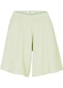 Shorts av Waffle-jersey med High Waist-komfortlinning, bpc bonprix collection