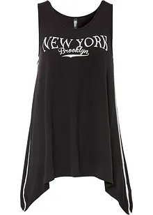 Lang topp i myk viskose, bonprix