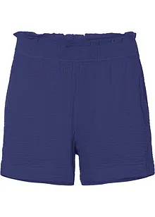 Musselin-shorts av bomull, bonprix