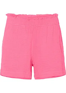 Musselin-shorts av bomull, bonprix