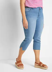 Slim Fit-jeans Mid Waist, knelang (2-pack), bonprix