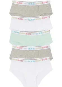 Hipstertruse med myk bomull (5-pack), bonprix