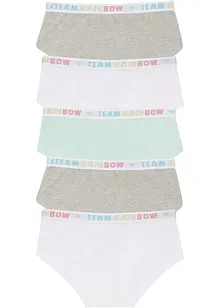 Hipstertruse med myk bomull (5-pack), bonprix