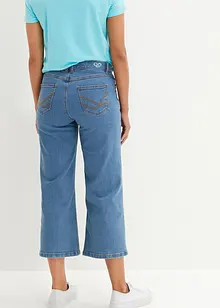 Wide Leg-jeans Mid Waist, Cropped, bonprix