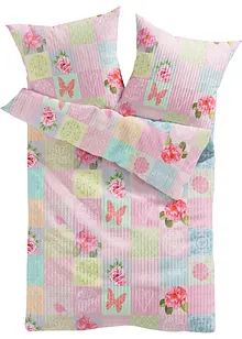 Sengesett med patchwork-print, bonprix