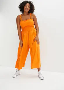 Jumpsuit med vide ben, bonprix