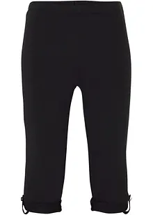 Capri-leggings med knapp, bonprix