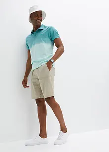 Poloskjorte i 100% bomull, bonprix