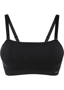 Vattert Feel Comfort Seamless Bandeau-BH med avtakbare stropper, bonprix