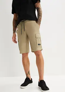 Pull on-bermudashorts i cargobukse-modell, Regular Fit, bonprix