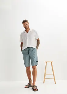 Pull on-bermudashorts i cargobukse-modell, Regular Fit, bonprix