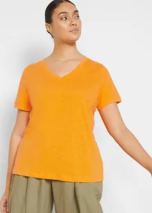 T-shirt med V-hals, bonprix