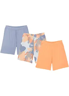 Shorts med økologisk bomull til barn (3-pack), bonprix