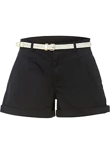 Shorts med belte, bonprix