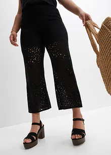 Strikket pull on-bukse, bonprix