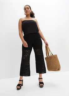 Strikket pull on-bukse, bonprix