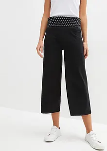 Loungewear culotte med komfortlinning, bonprix