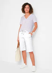 Slip on-bermudashorts med komfortlinning, bonprix