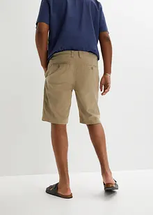 Chinos-bermuda i ren bomull, Regular Fit, bonprix