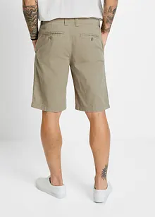 Chinos-bermuda i ren bomull, Regular Fit, bonprix