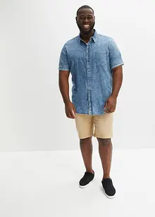 Coloured stretch-bermuda, Regular Fit, bonprix