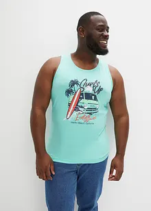 Singlet i økologisk bomull (2-pack), bonprix