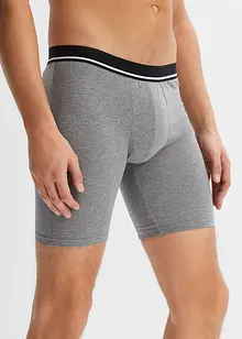 Boksershorts i ettersittende modell med lengre ben (3-pack), bonprix